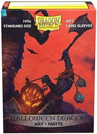 Dragon Shield Art - Halloween Dragon Matte - 100Ct Sleeves