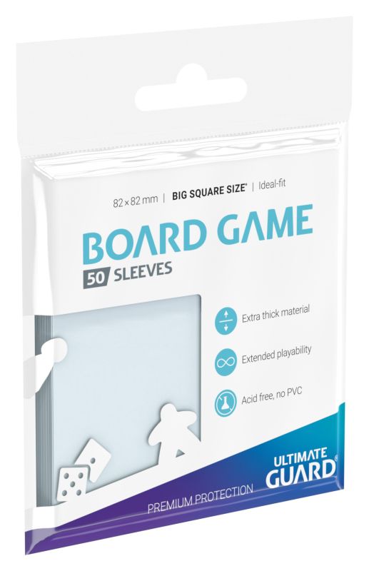 Ultimate Guard Board Game - Big Square Size - Sleeves