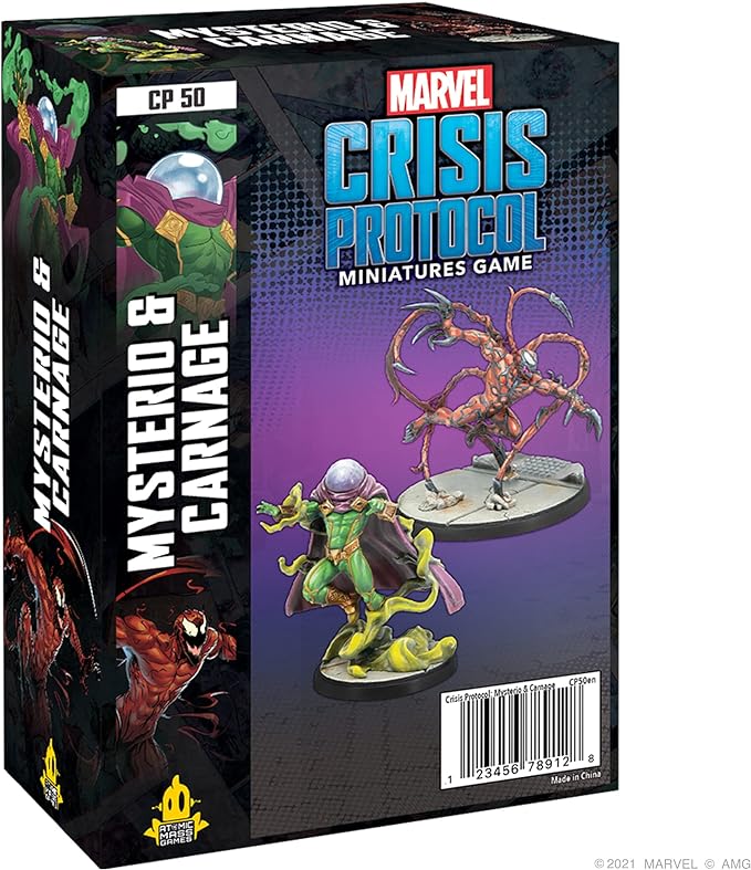 Marvel Crisis Protocol Mysterio & Carnage Character Pack