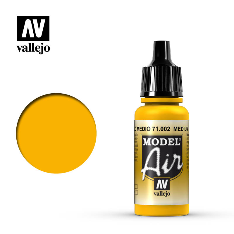 Vallejo - Model Air - Medium Yellow 17ml