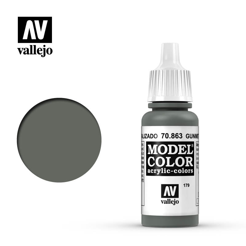 Vallejo - Model Color - Gunmetal Grey 17ml