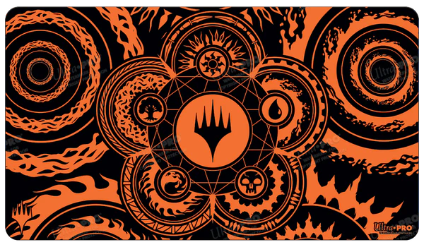 Ultra Pro Mana 7 Color Wheel Standard Gaming Playmat for Magic: The Gathering