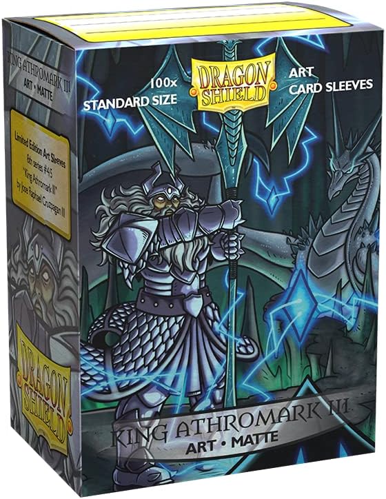 Dragon Shield Art - King Athromark III Portrait Matte - 100Ct Sleeves