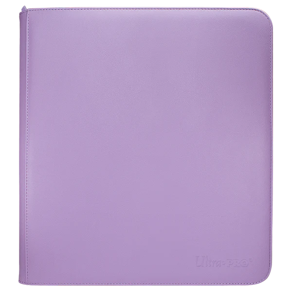 Ultra Pro Vivid 12-Pocket Zippered Pro-Binder - Purple