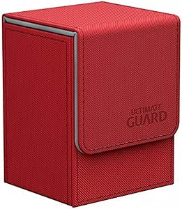 Ultimate Guard Flip Deck Case 80+ XenoSkin - Red