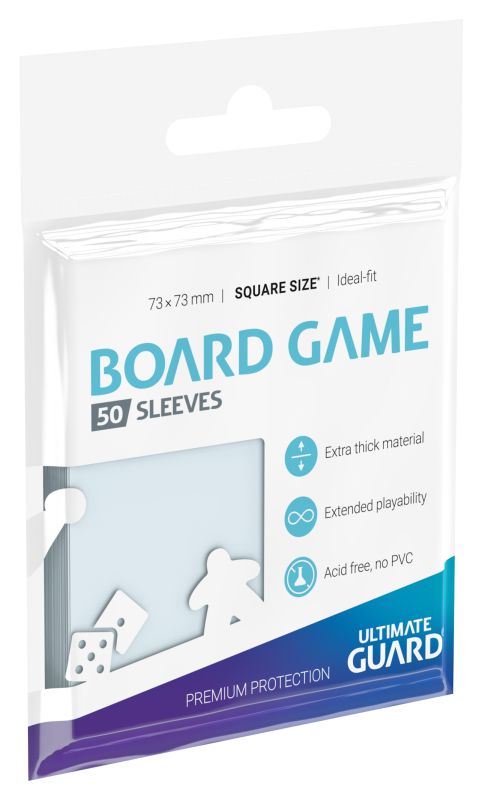 Ultimate Guard Board Game - Square Size - Sleeves