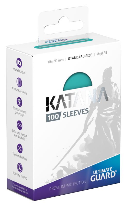 Ultimate Guard Katana Sleeves - Turquoise