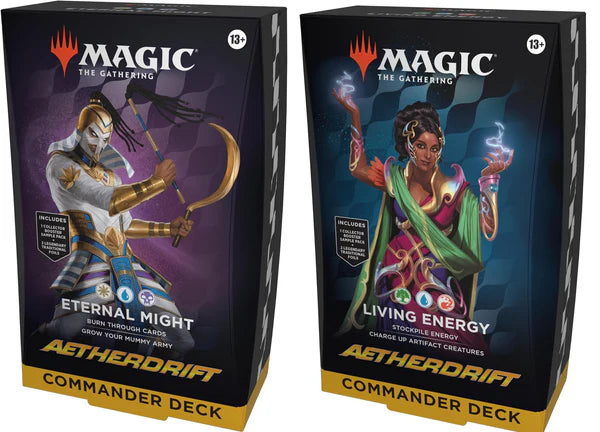 [PRE ORDER] Magic: The Gathering Aetherdrift Commander Decks (2 decks)