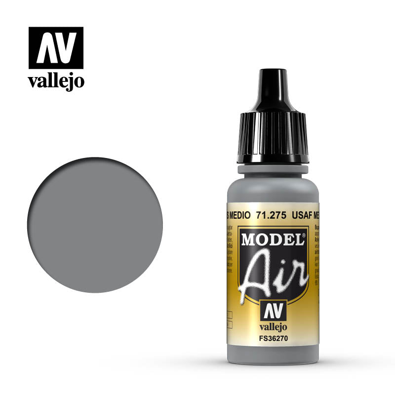 Vallejo - Model Air - USAF Medium Grey 17ml