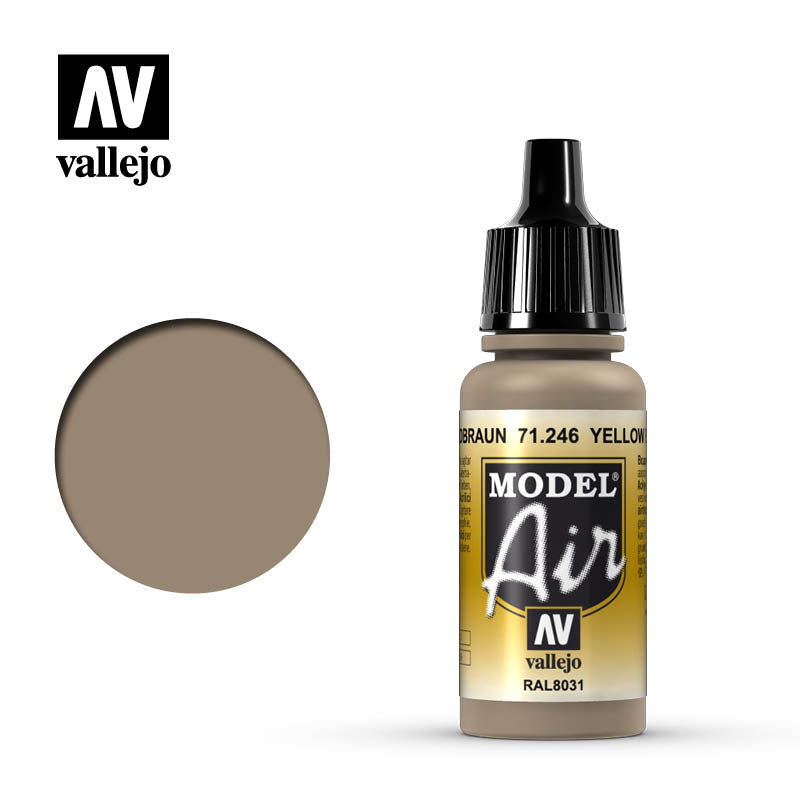Vallejo - Model Air - Yellow Brown 17ml