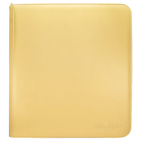 Ultra Pro Vivid 12-Pocket Zippered Pro-Binder - Yellow