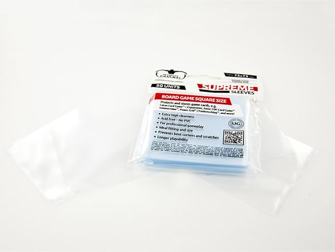 Ulltimate Guard Supreme Board Game Sleeves - Square Size