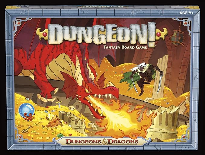 Dungeons & Dragon: Dungeon! Fantasy Board Game