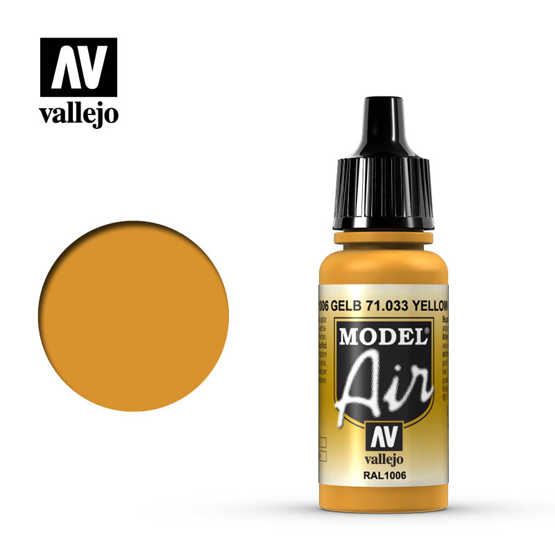 Vallejo - Model Air - Yellow Ochre 17ml