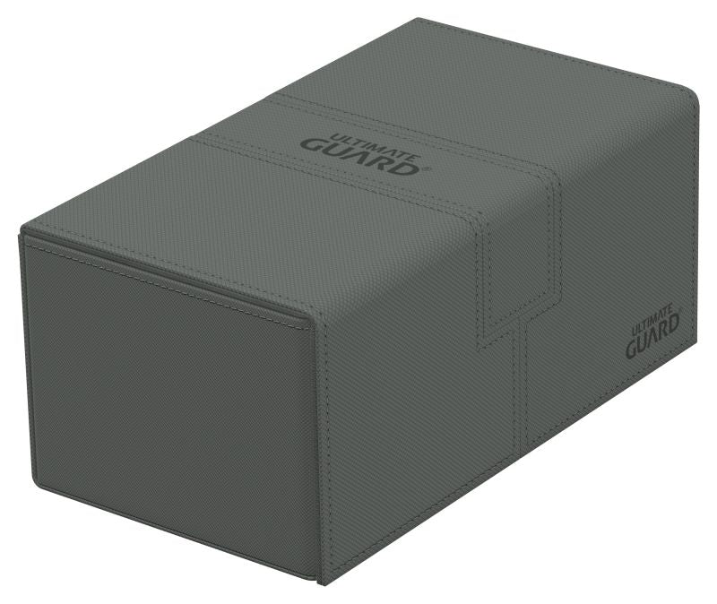 Ultimate Guard XenoSkin -  Monocolor Grey - Twin Flip`n`Tray 200+