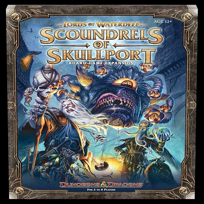 Dungeons & Dragons: Lords of Waterdeep Scoundrels of Skullport Expansion Board Game
