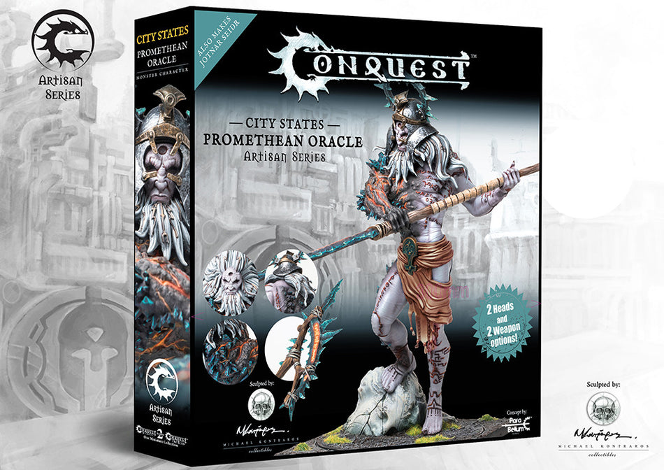 [PRE ORDER] Conquest - Promethean Oracle Artisan Series (Dual Kit) - City States