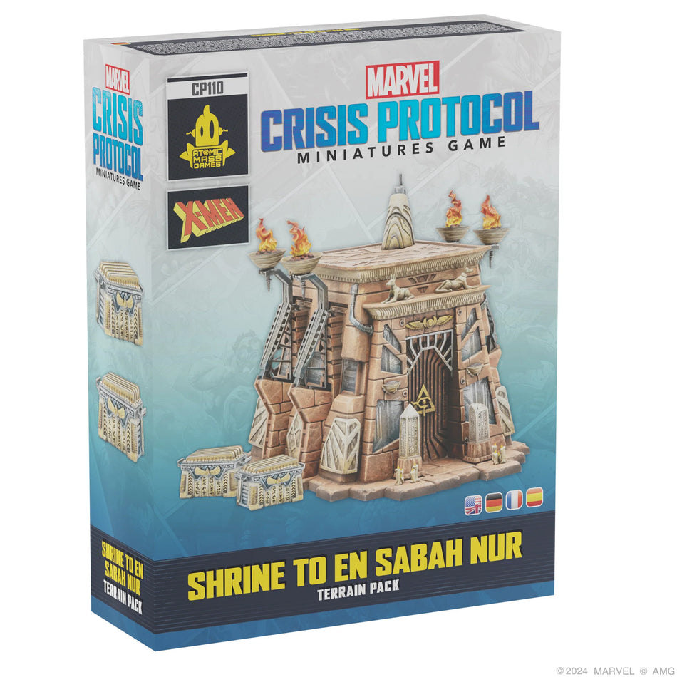 Marvel Crisis Protocol Shrine to En Sabah  Nur Terrain Pack