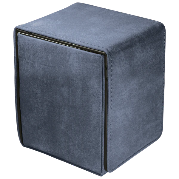 Ultra Pro Suede Collection: Alcove Flip Deck Box - Sapphire Blue