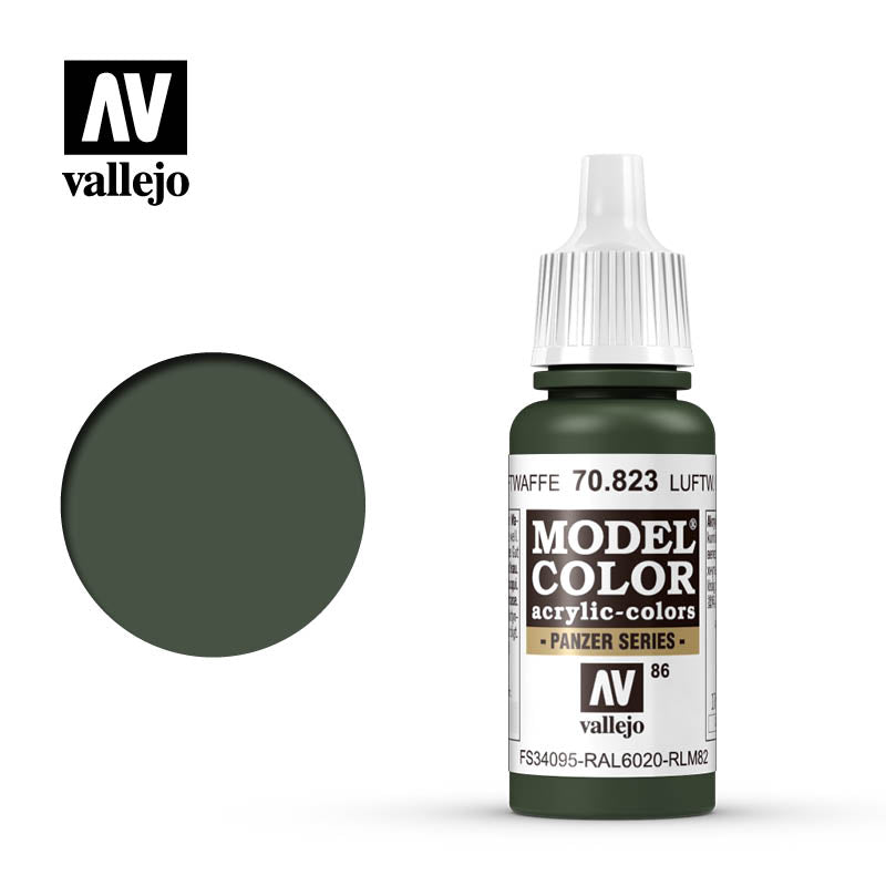 Vallejo - Model Color - Luftwaffe Camo Green 17ml