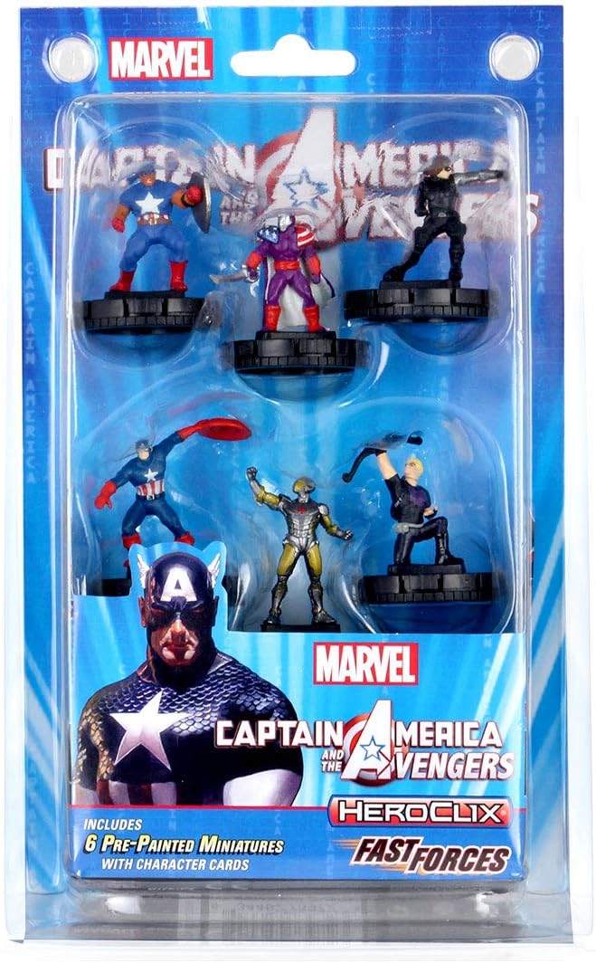 Marvel Heroclix: Captain America & The Avengers Fast Forces