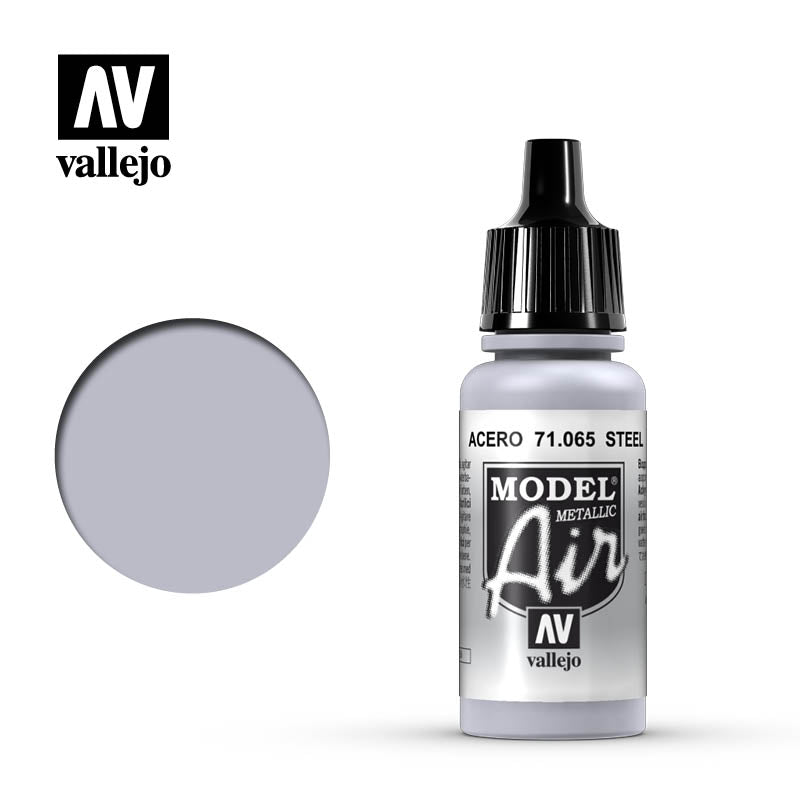Vallejo - Model Air - Steel (Metallic) 17ml