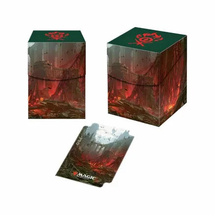 Ultra Pro GRN - Gruul Clans PRO 100+ Deck Box for Magic