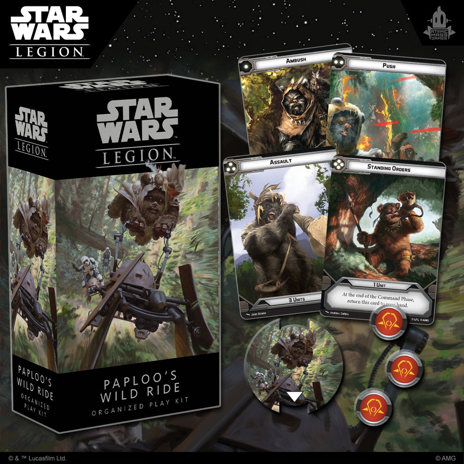 Star Wars Legion: Paploo's Wide Ride Organized Play Kit