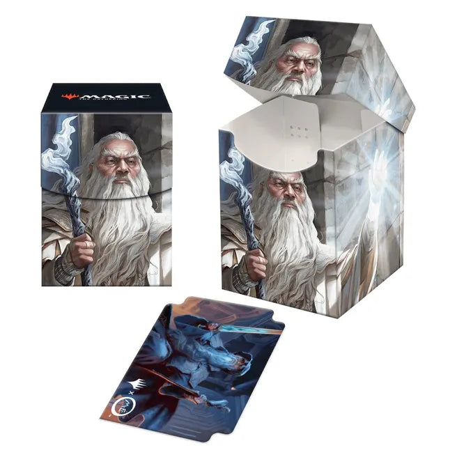 Ultra Pro The Lord of the Rings: Tales of Middle-earth Gandalf 100+ Deck Box for Magic: The Gathering