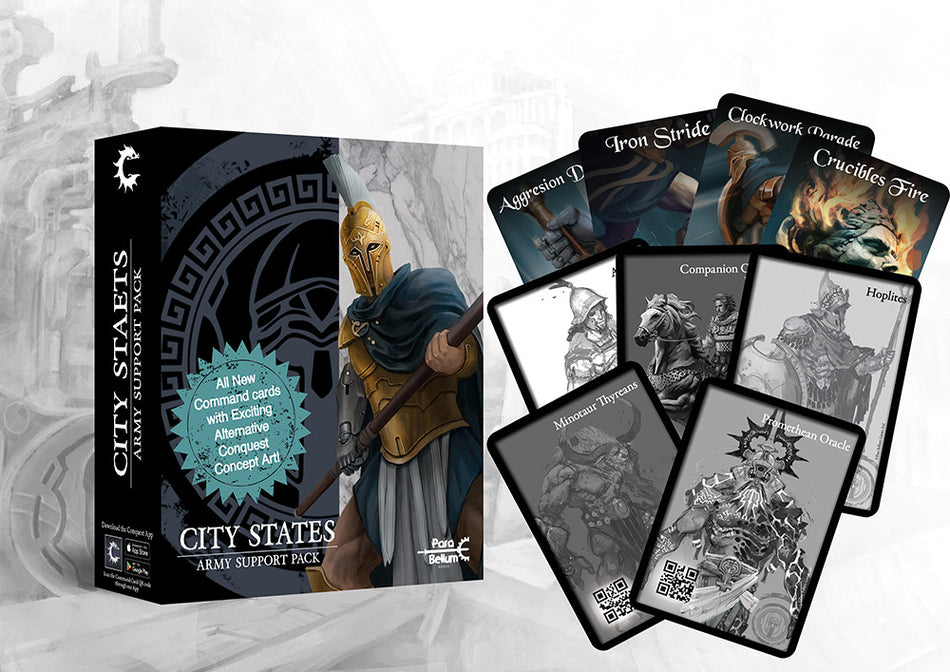 [PRE ORDER] Conquest - Alternate Art Army Support Pack - City States