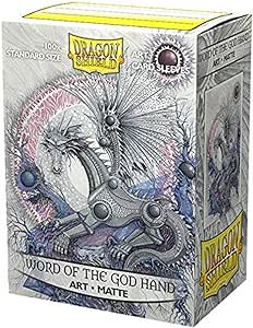 Dragon Shield Art - Word of the God Hand Matte - 100Ct Sleeves