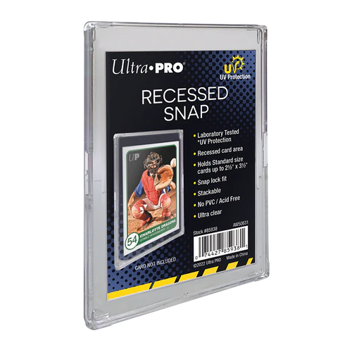 Ultra Pro UV Recessed Snap Card Holder