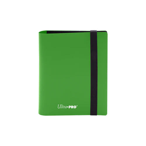 Ultra Pro Eclipse 2-Pocket PRO-Binder - Lime Green