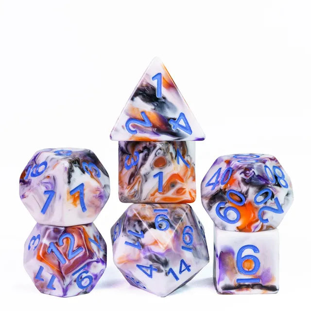 Coat of Arms - 4-Color Brushed Dice - 1
