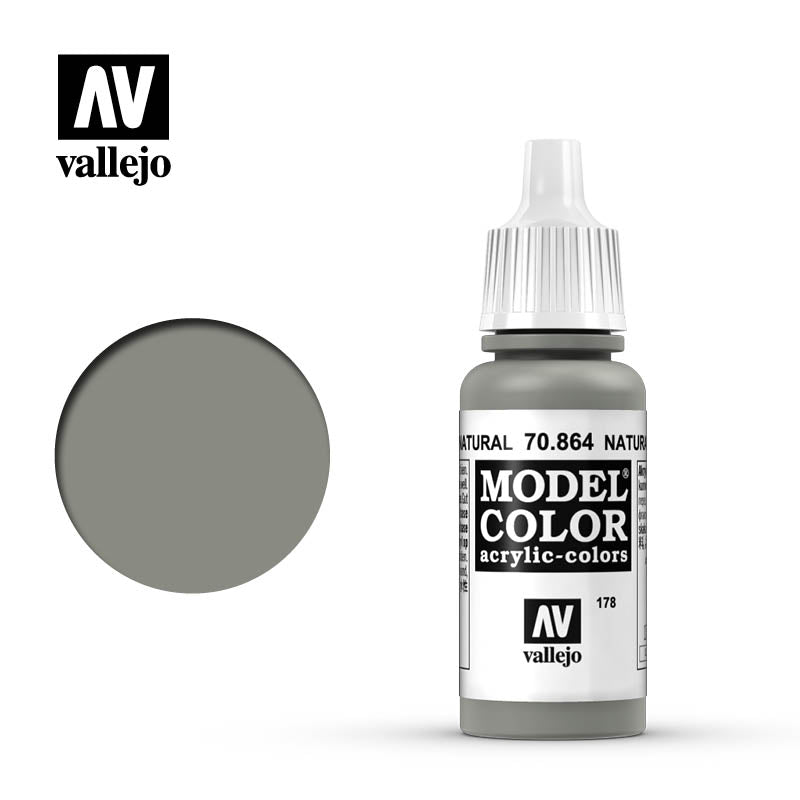 Vallejo - Model Color - Natural Steel 17ml