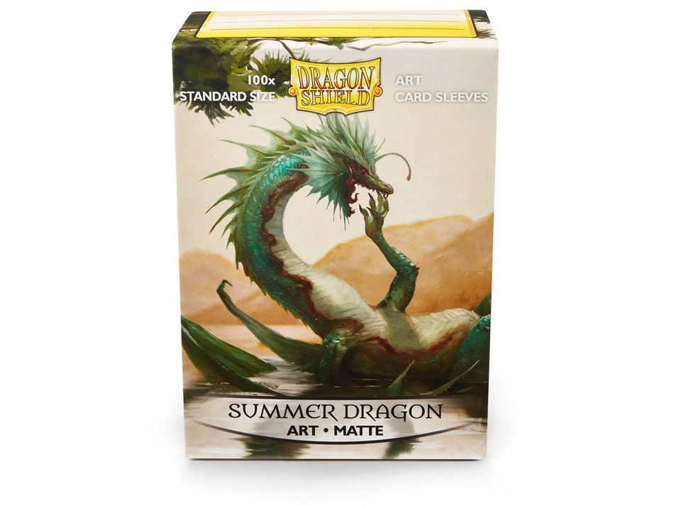 Dragon Shield Art - Summer Dragon Matte - 100Ct Sleeves