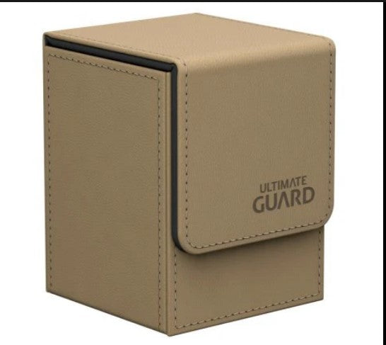 Ultimate Guard Flip Deck Case 100+ Leatherette - Sand