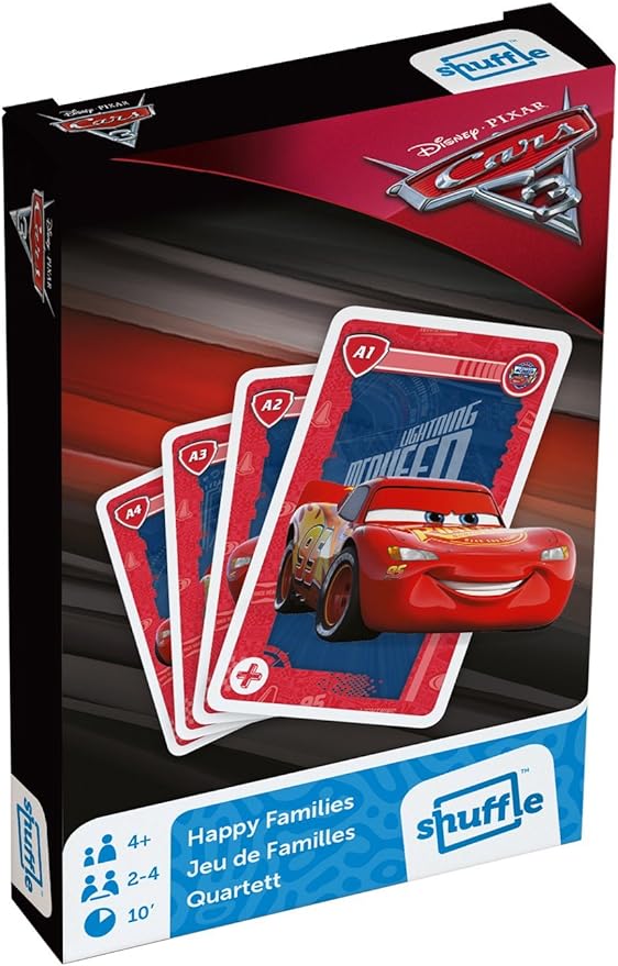 Cars 3 Happy Families and Crazy Eights