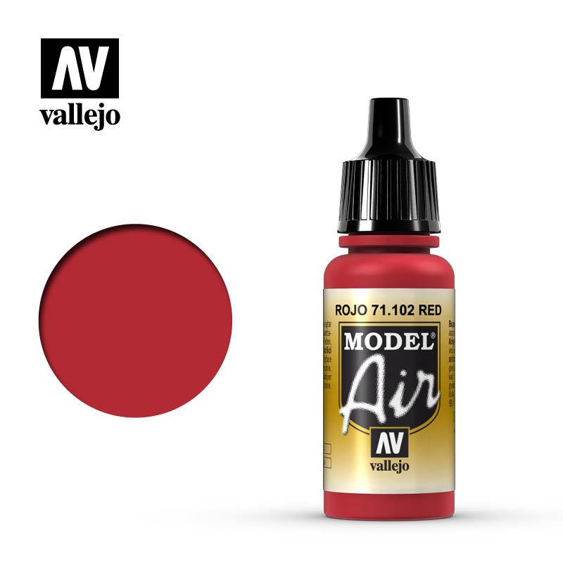 Vallejo - Model Air - Red 17ml