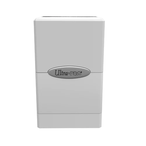 Ultra Pro Classic Satin Tower Deck Box - Arctic White