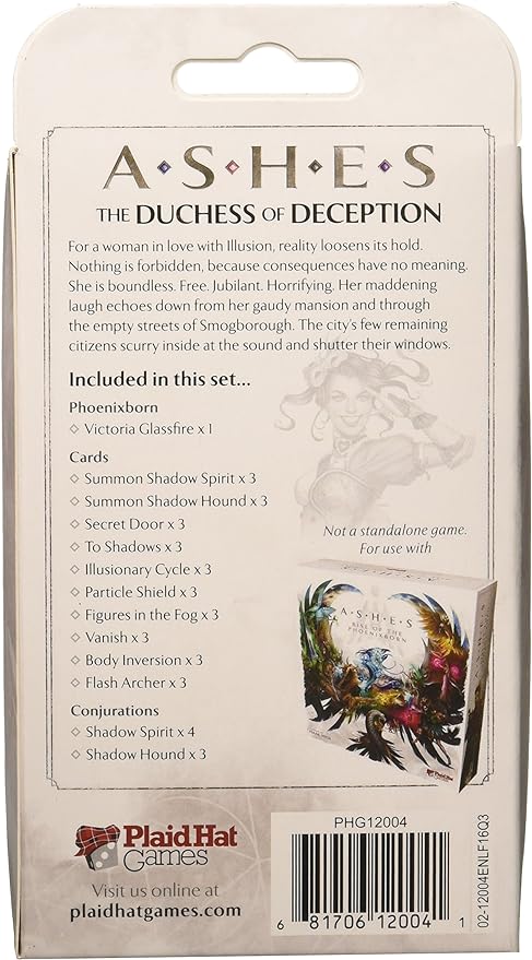 Ashes: The Duchess Of Deception