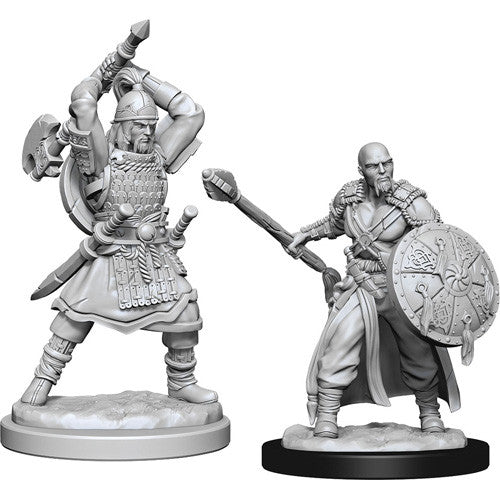D&D Nolzur's Marvelous Miniatures: Human Barbarian Male (Unpaint)