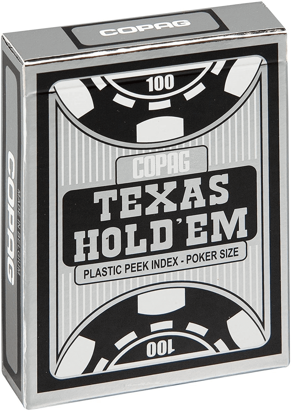 Copag Texas Hold'em Peek Index Black
