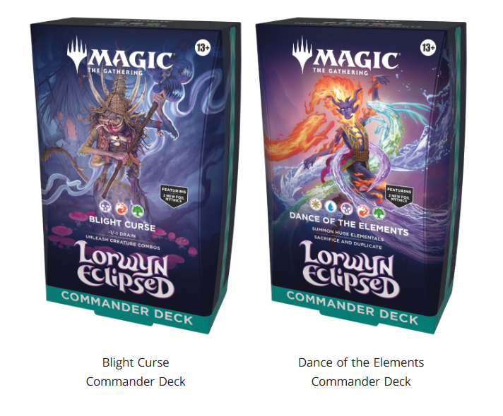 [PRE ORDER] Magic: The Gathering Lorwyn Eclipsed - Commander Deck Pair