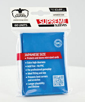 Ultimate Guard Supreme 60ct Japanese Size - Blue