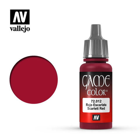 Vallejo - Game Color - Scarlet Red 17ml