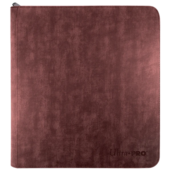 Ultra Pro Suede Collection: Deck Builder's Playset PRO-Binder - Ruby Red