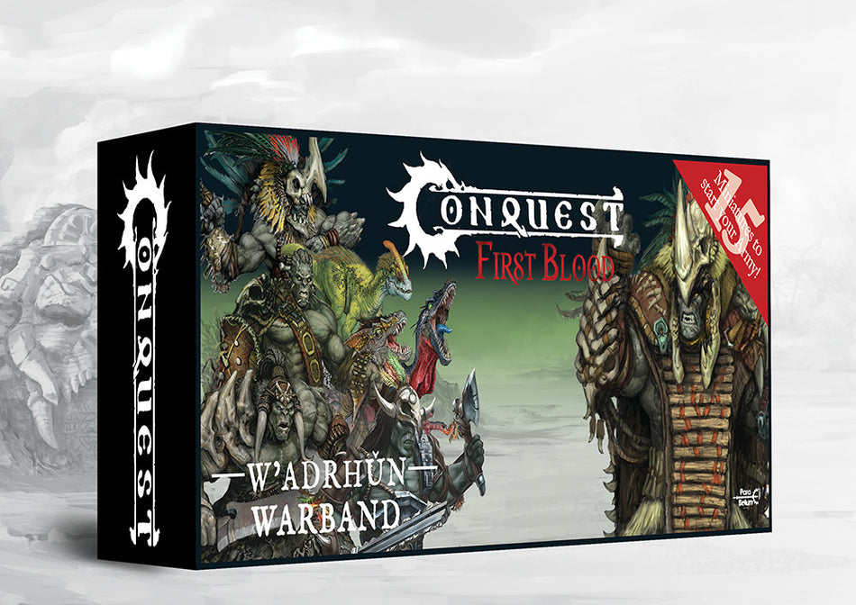 Conquest - W’adrhŭn - First Blood Warband 2024