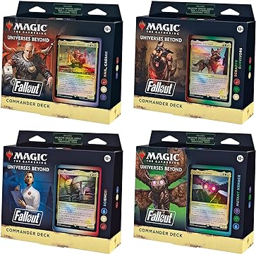 Magic: The Gathering Commander Decks (set of 4) Fallout [EN]