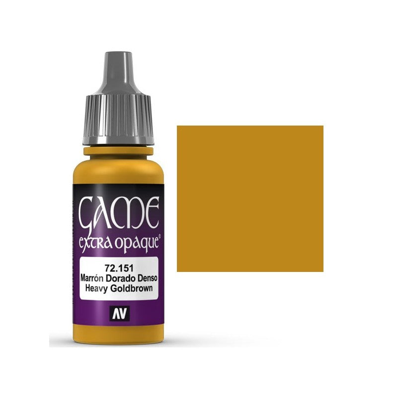 Vallejo - Game Extra Opaque - Heavy Goldbrown 17ml